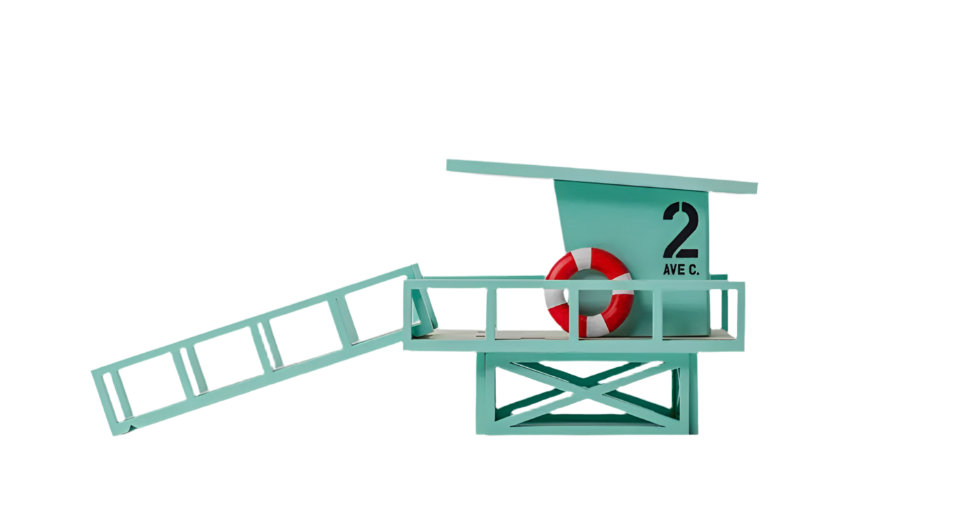 Lifeguard tower