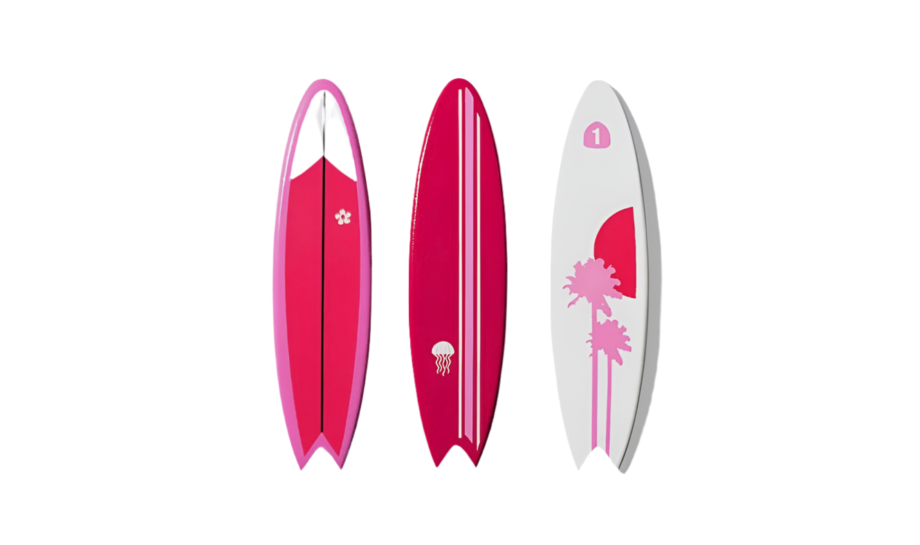 Surfboards for Candylab cars