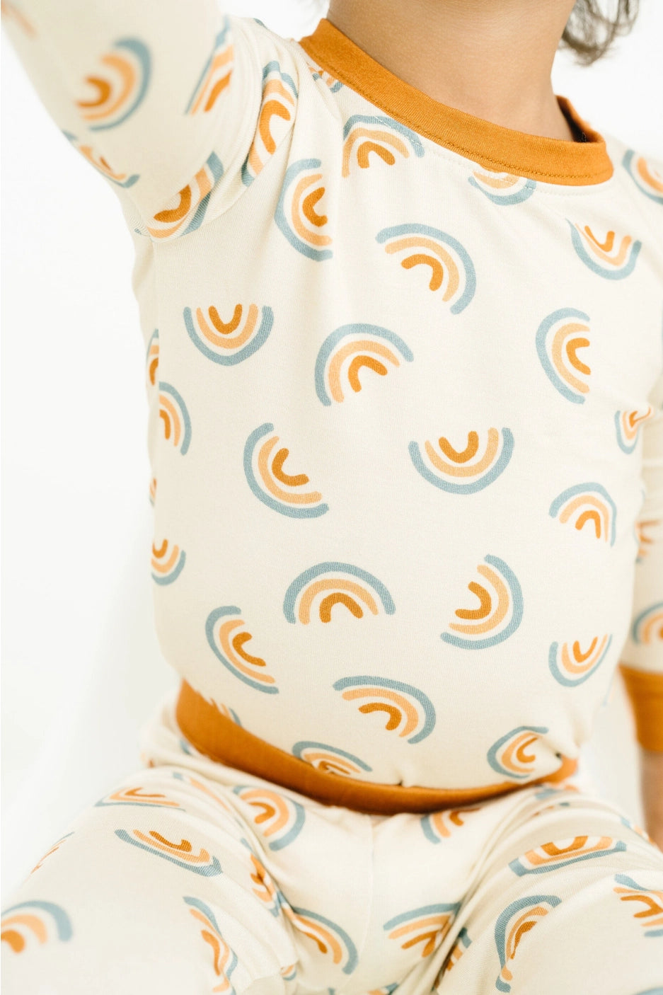 Blush Check Bamboo Set